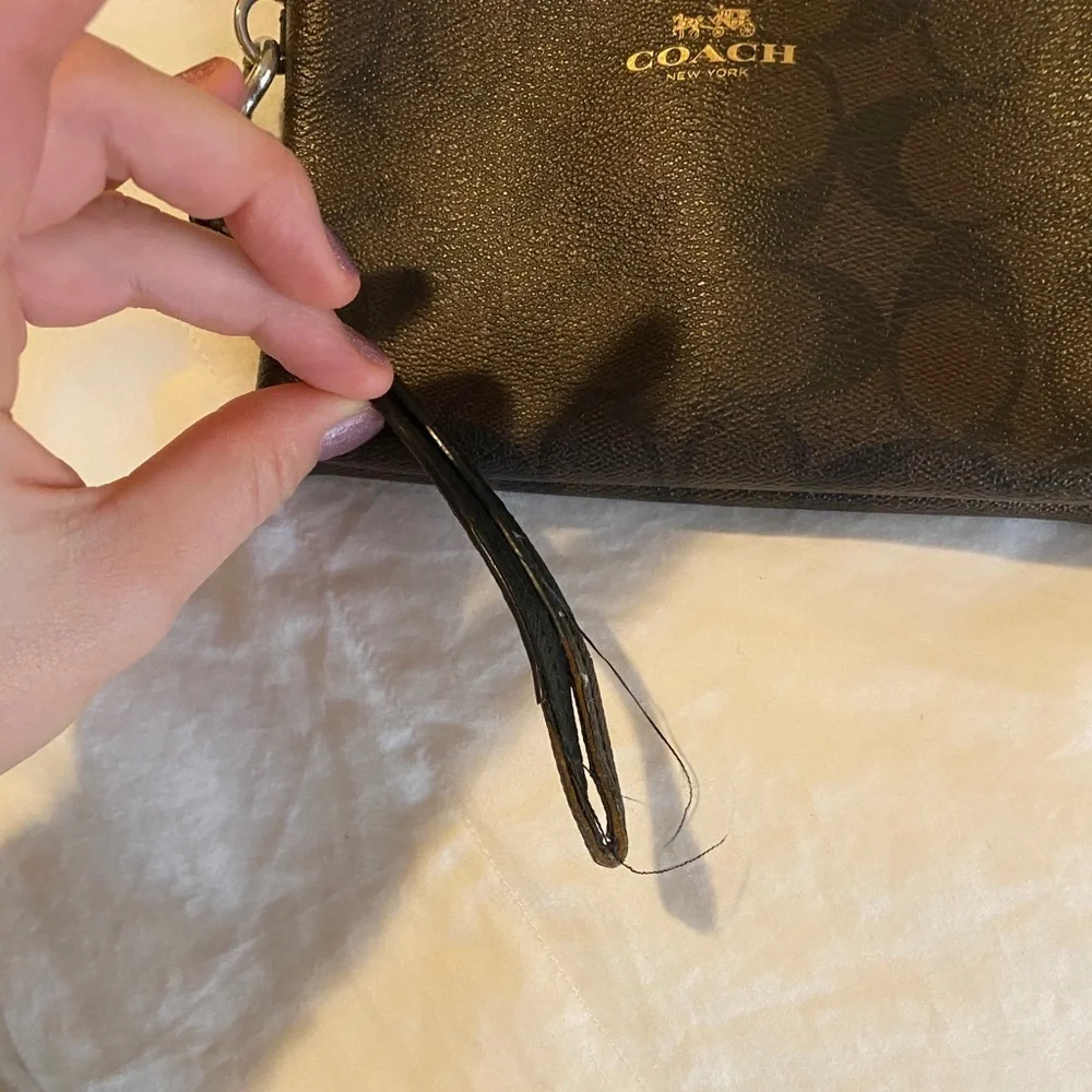 Coach Black and Gold Women's Tote Bag